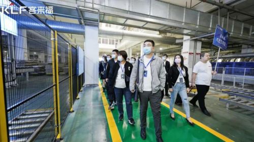 品牌聚焦 客來福經(jīng)銷商參觀華東基地智能化工廠